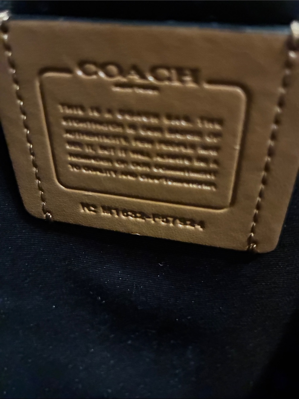 Coach Tea Rose Black Floral Dome Satchel — Orange, Blue & White Flowers - Picture 5 of 16